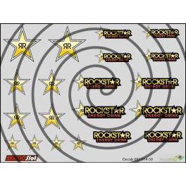Decals Rockstar - 10x7.5cm Decals Rockstar - 10x7.5cm