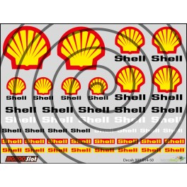 Decals Shell - 10x7.5cm Decals Shell - 10x7.5cm