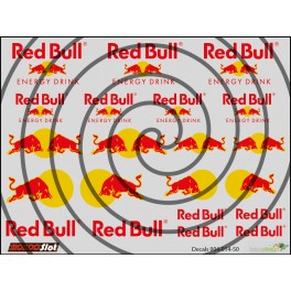 Decals Red Bull - 10x7.5cm Decals Red Bull - 10x7.5cm