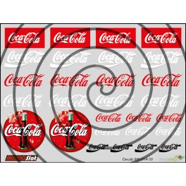 Decals Coca Cola - 10x7.5cm Decals Coca Cola - 10x7.5cm