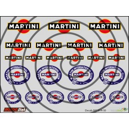 Decals Martini - 10x7.5cm Decals Martini - 10x7.5cm