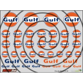 Decals Gulf - 10x7.5cm Decals Gulf - 10x7.5cm