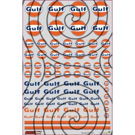 Decals Gulf - 10x15cm Decals Gulf - 10x15cm
