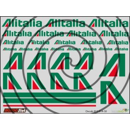 Decals Alitalia - 10x7.5cm Decals Alitalia - 10x7.5cm
