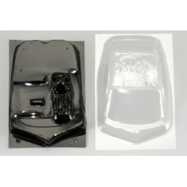Abitacolo e interno in Lexan per Bmw Z4 GT3 Scaleauto Abitacolo e interno in Lexan per Bmw Z4 GT3 Scaleauto