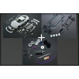 Aston Martin DBR9 Kit Completo Bianca - Black Arrow Aston Martin DBR9 Kit Completo Bianca - Black Arrow