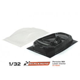 Abitacolo Completo in Lexan per Porsche 991 GT3 - Scaleauto Abitacolo Completo in Lexan per Porsche 991 GT3 - Scaleauto