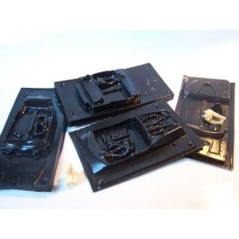 Abitacolo in Lexan per Aston Martin Scalextric Abitacolo in Lexan per Aston Martin Scalextric