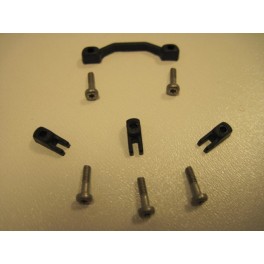 Barra Posteriore e Coppette per Supporto motore - Thunderslot Barra Posteriore e Coppette per Supporto motore - Thunderslot