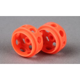 Cerchi in Delrin Ultraleggeri - 15.5x9 Arancio Cerchi in Delrin Ultraleggeri - 15.5x9 Arancio