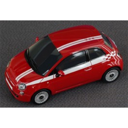 Fiat 500 Red Road Car - Scalextric