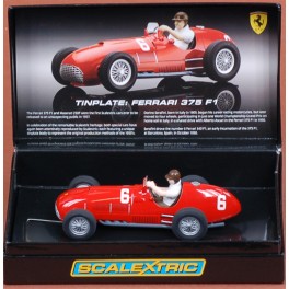 Cofanetto Ferrari F.375 Serafini - Scalextric Tin Plates