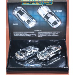 Cofanetto Hypercars Bugatti Veyron / Mercedes SLR - Scalextric