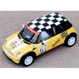 Cofanetto Mini Cooper Challenge gialla - Scalextric