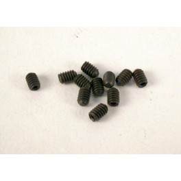 Hexagonal grub screws M2x3mm