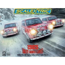 Cofanetto Rally Montecarlo 1965- Mini Cooper - Scalextric